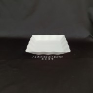 사각접시-25